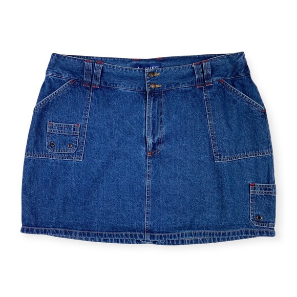L.A. Blues Y2K Denim Skort - Picture 1 of 9